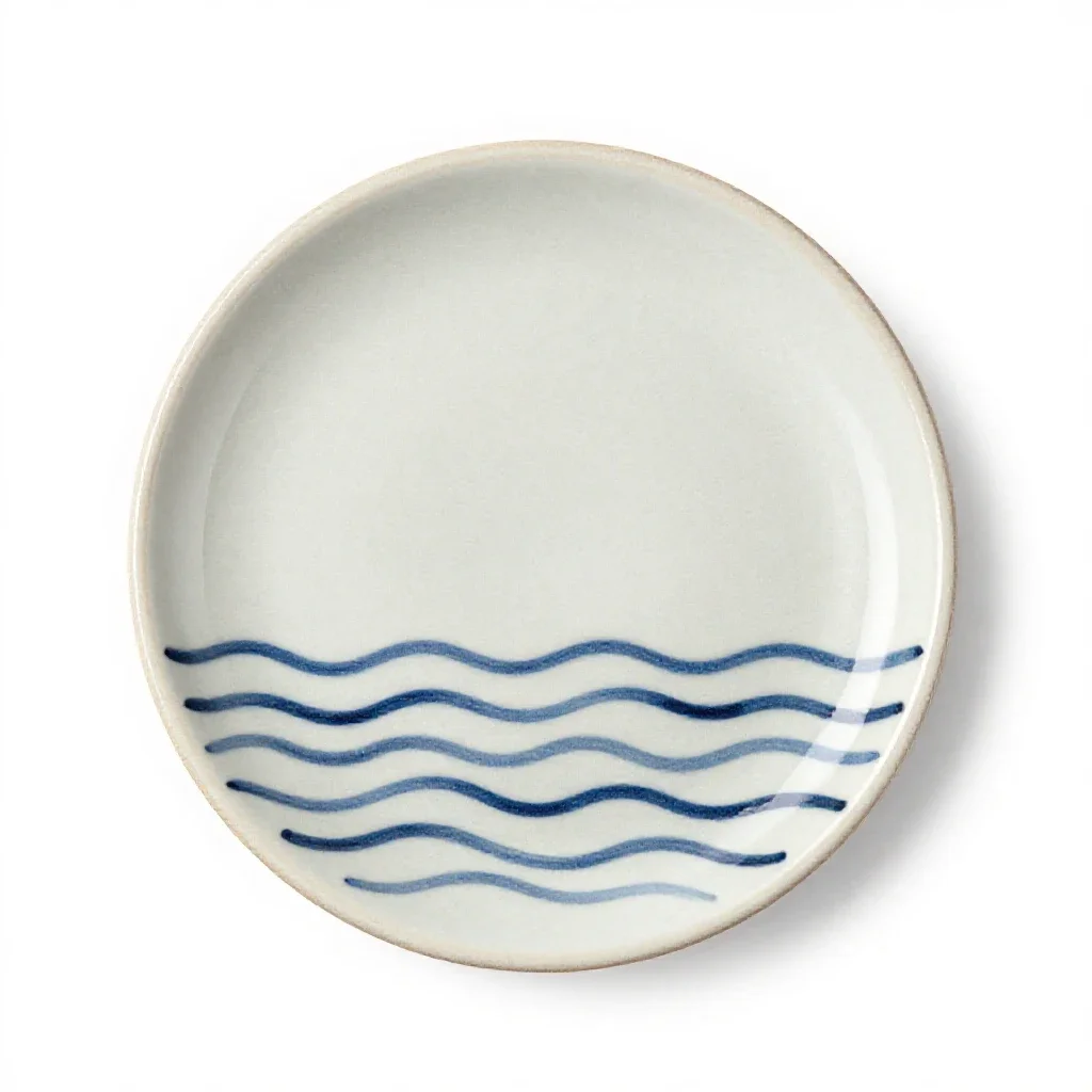 Tidemark isolated on a white background