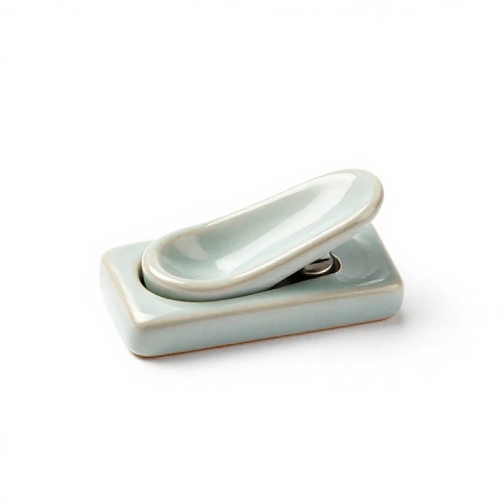 Toggle switch isolated on a white background