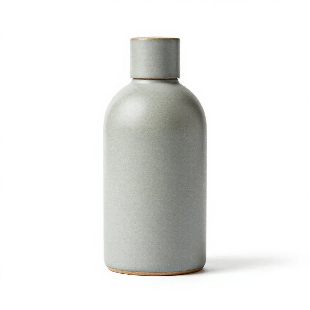 Toilet water isolated on a white background