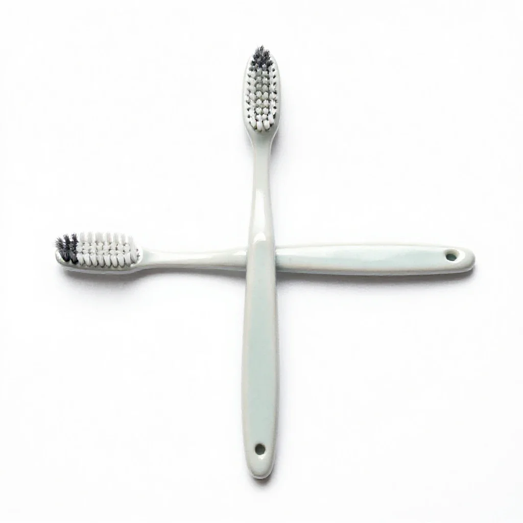 Toothbrush isolated on a white background
