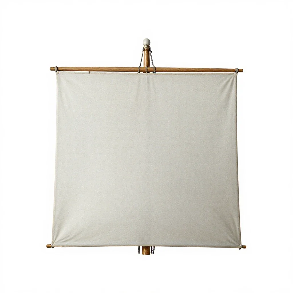 Topgallant isolated on a white background