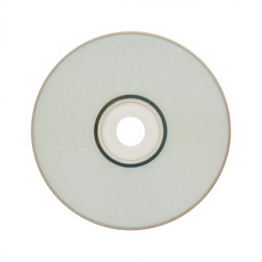 Videodisk isolated on a white background