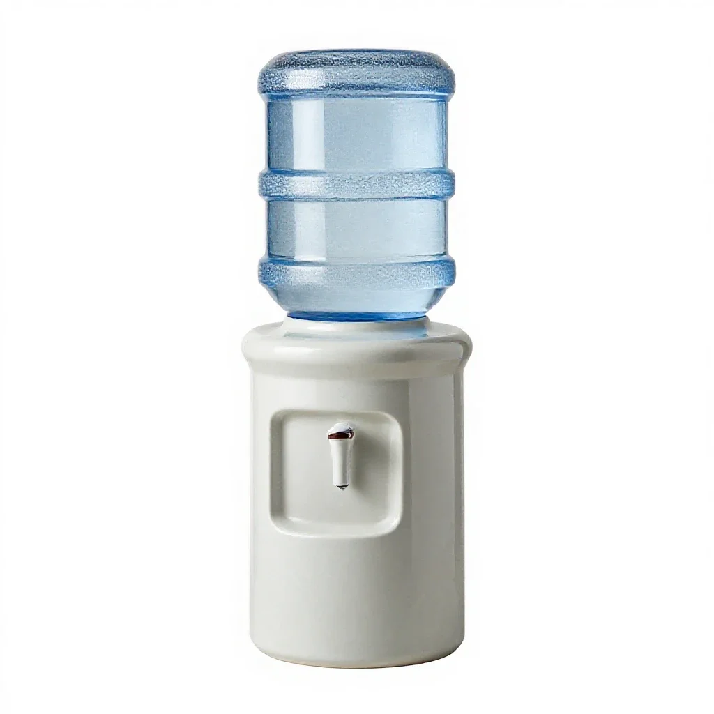 Water cooler isolated on a white background