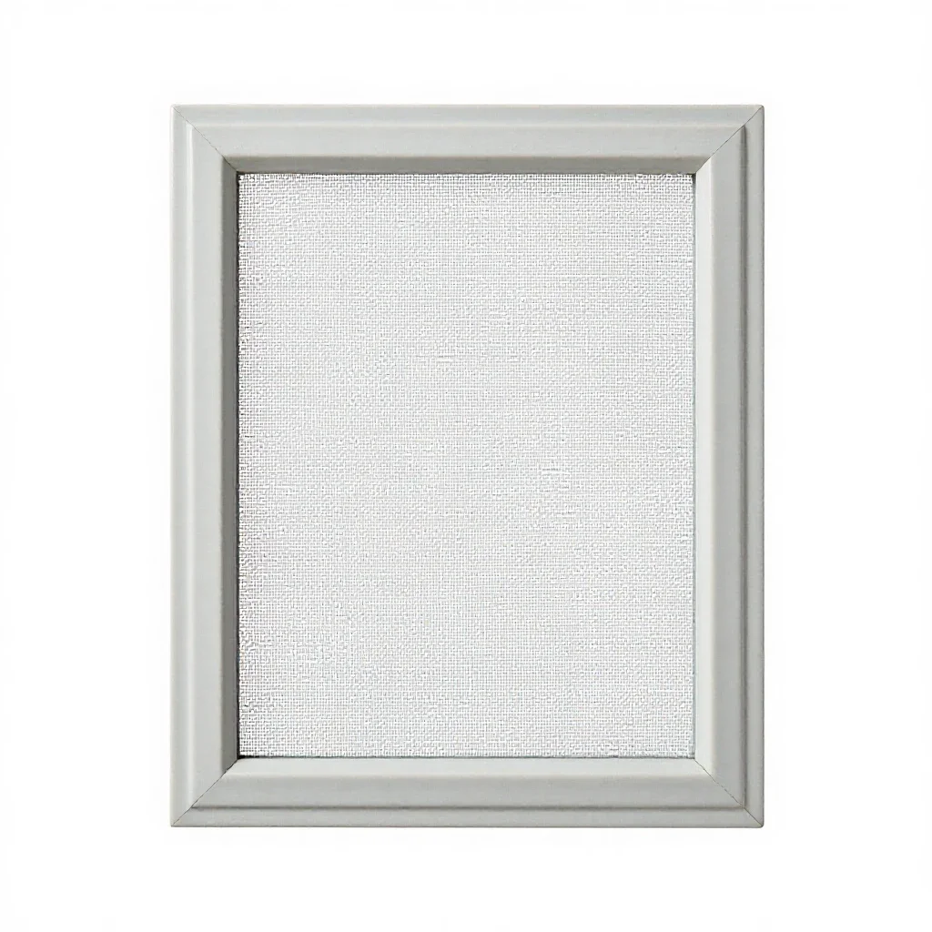 Window screen isolated on a white background
