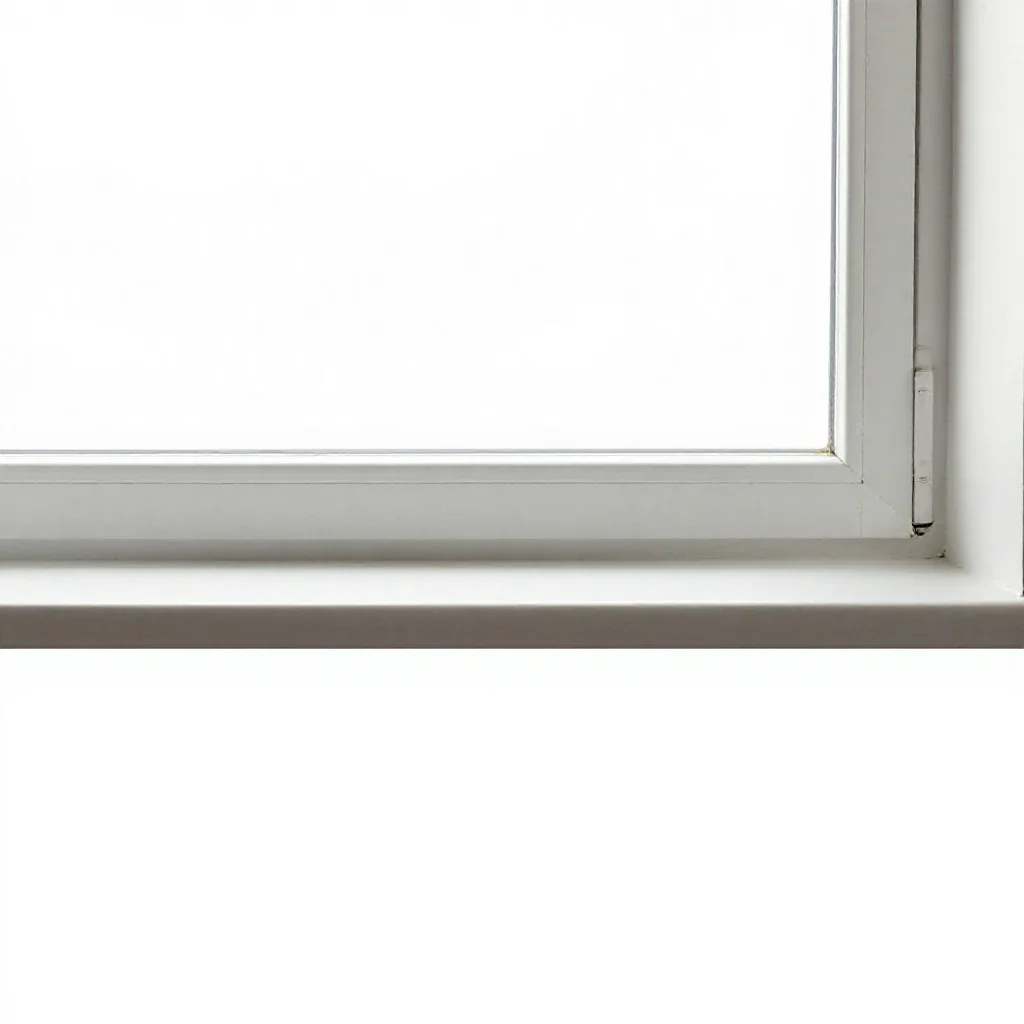 Windowsill isolated on a white background