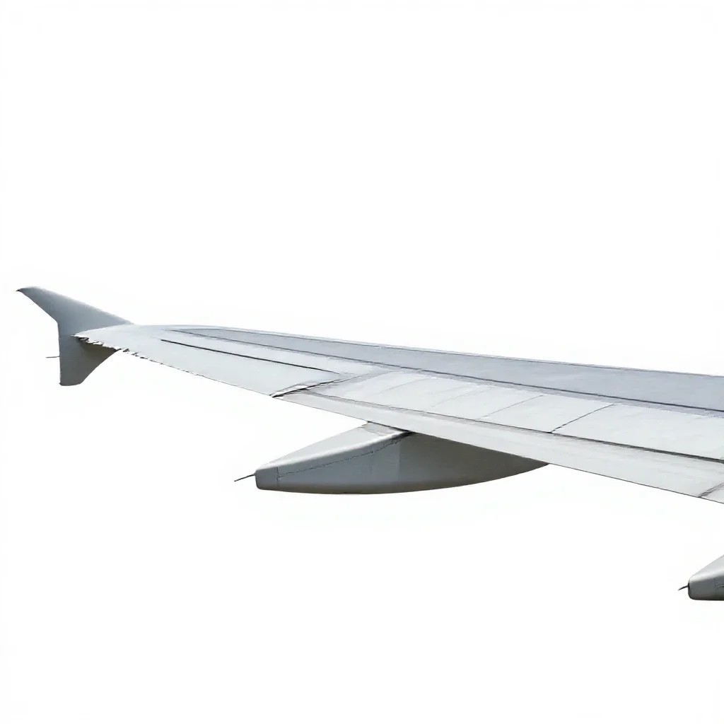 Wing isolated on a white background