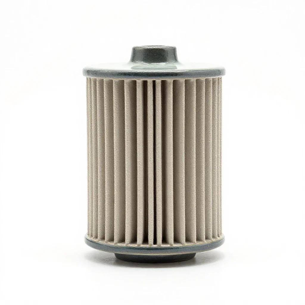 Oil filter isolated on a white background