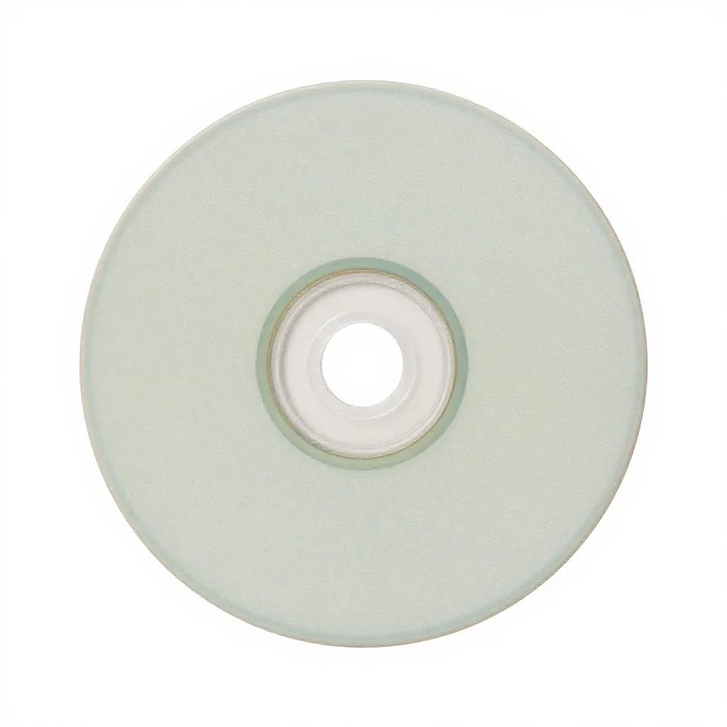 Optical disk isolated on a white background