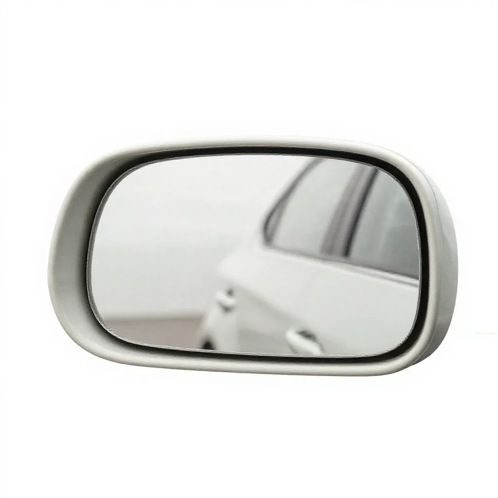 Outside mirror isolated on a white background