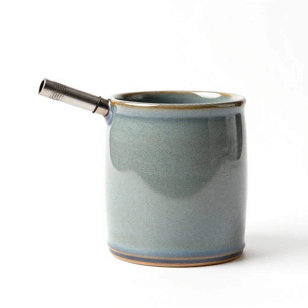Oxyacetylene torch isolated on a white background