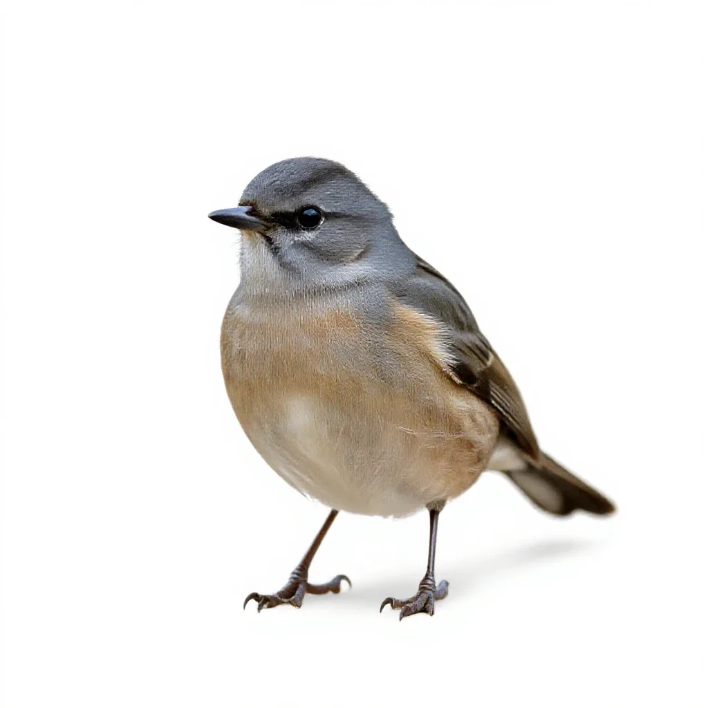 Dickeybird isolated on a white background