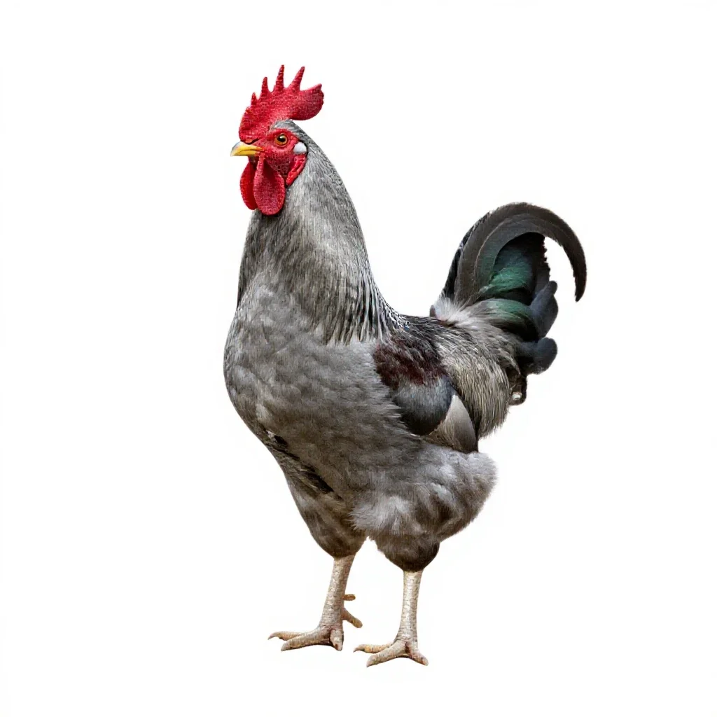 Gamecock isolated on a white background