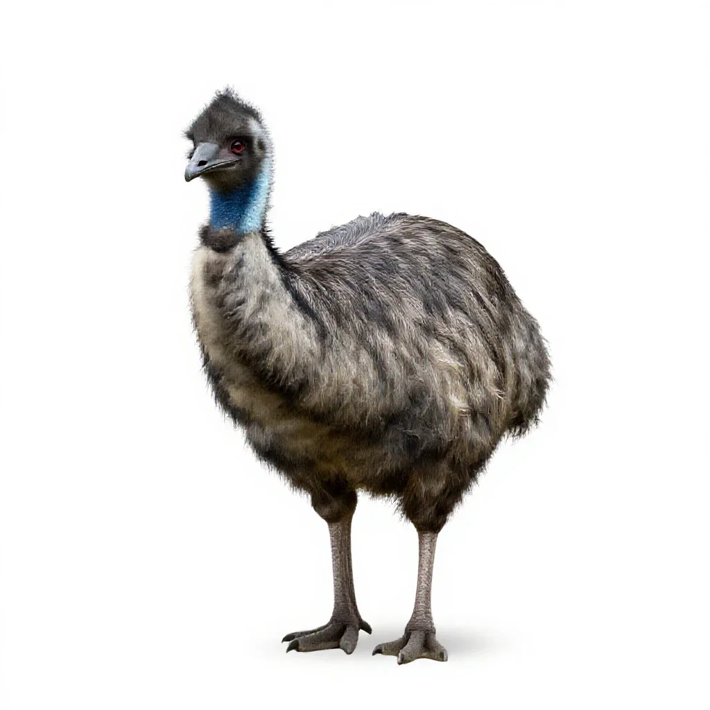 Moa isolated on a white background