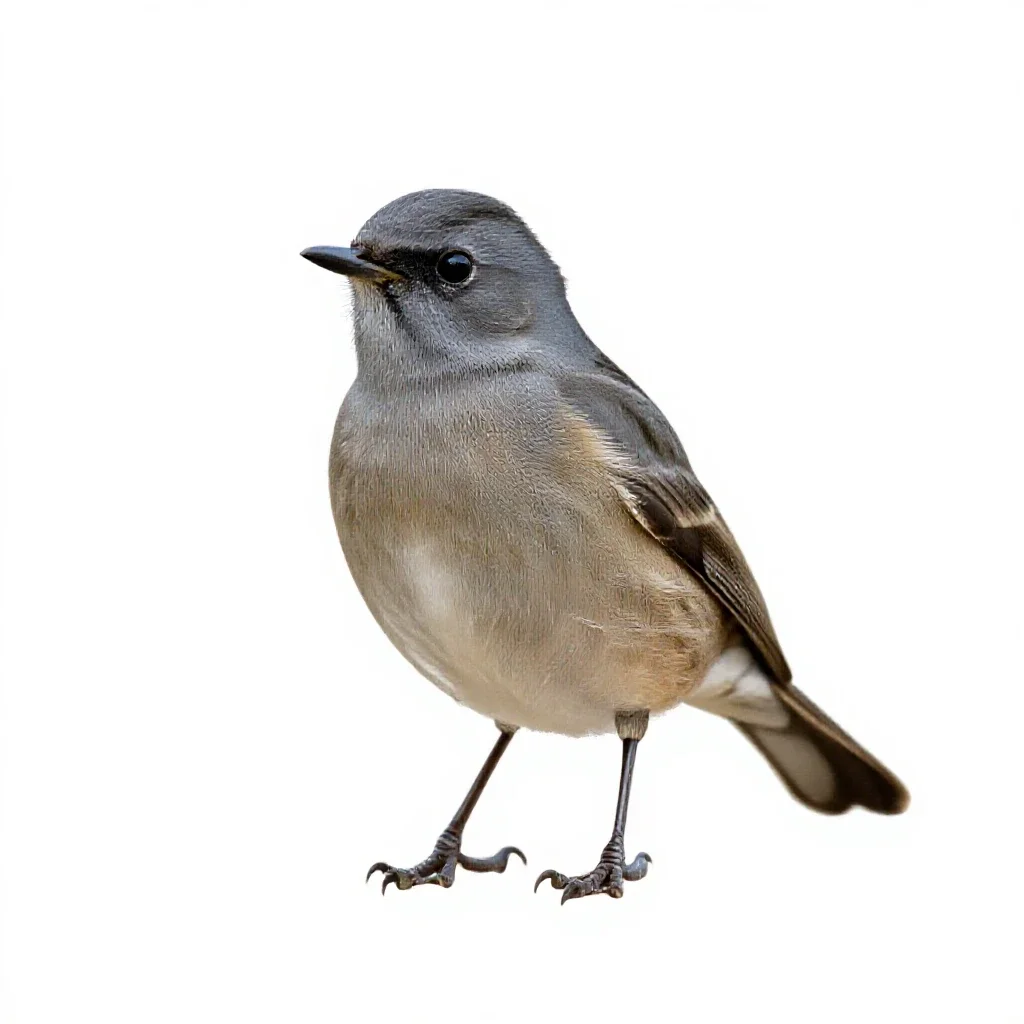 Oscine isolated on a white background