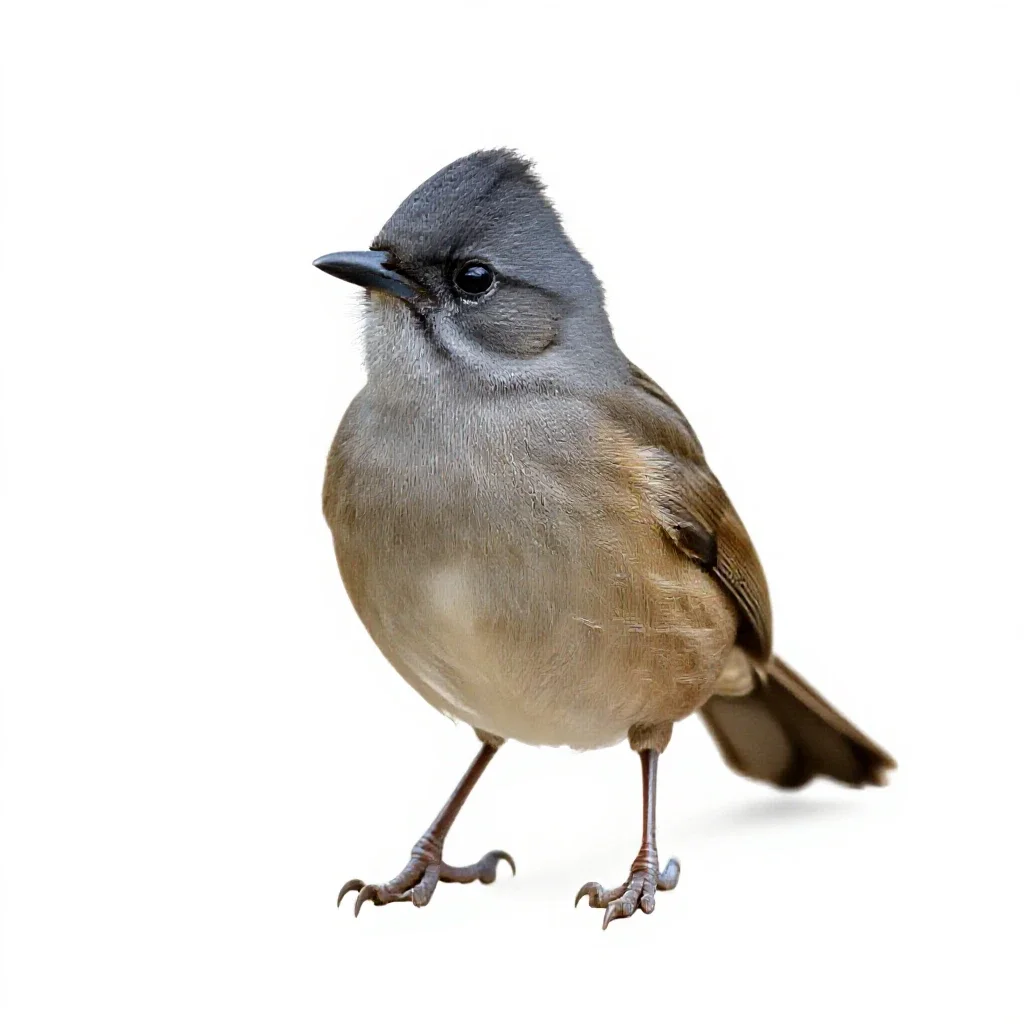 Babbler isolated on a white background