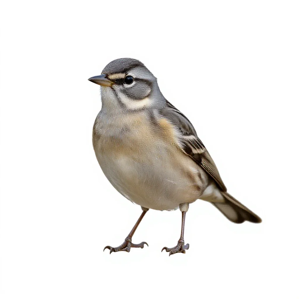 Bobolink isolated on a white background