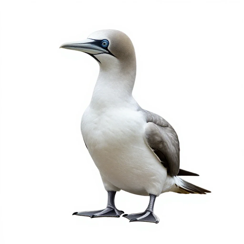 Booby isolated on a white background