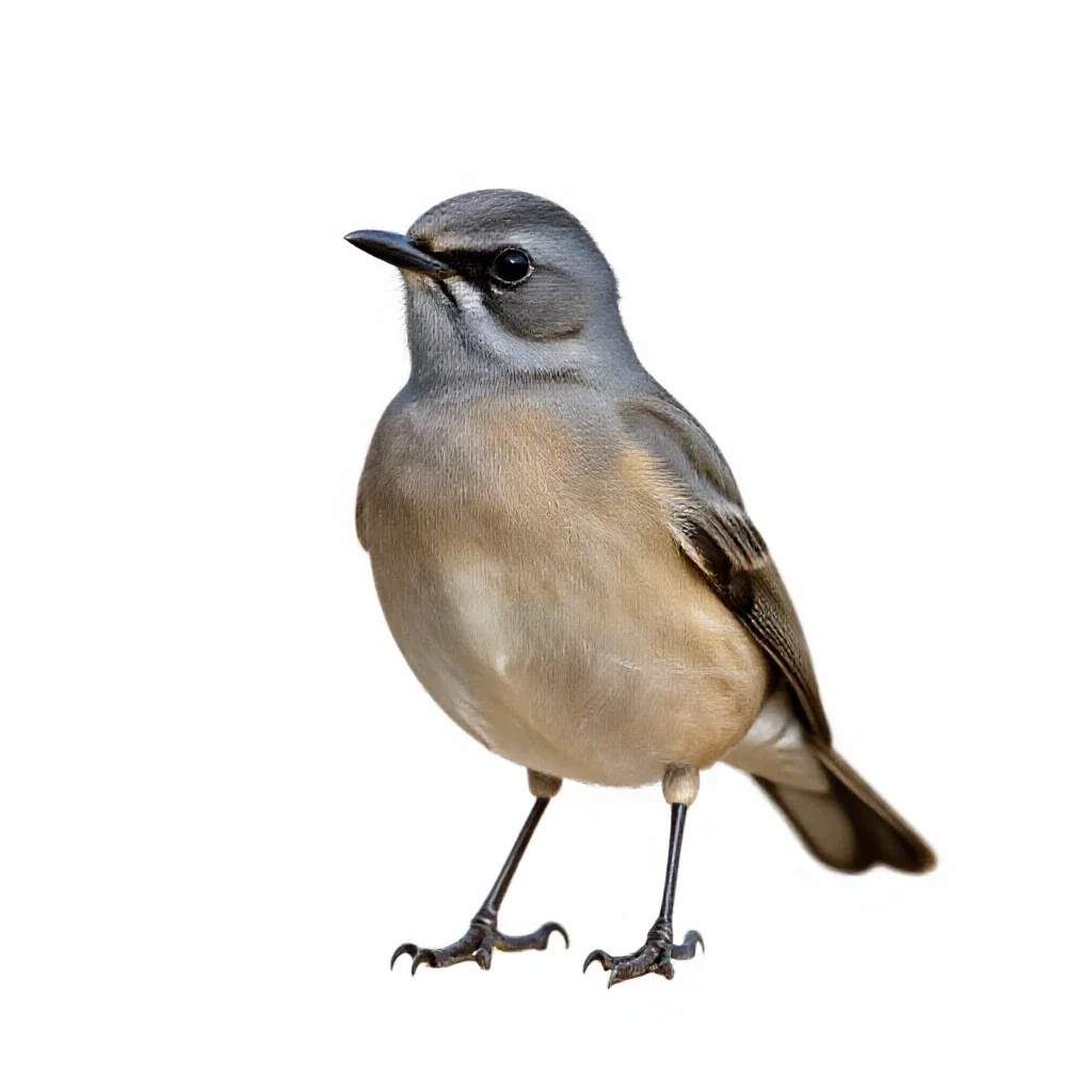 Bulbul isolated on a white background