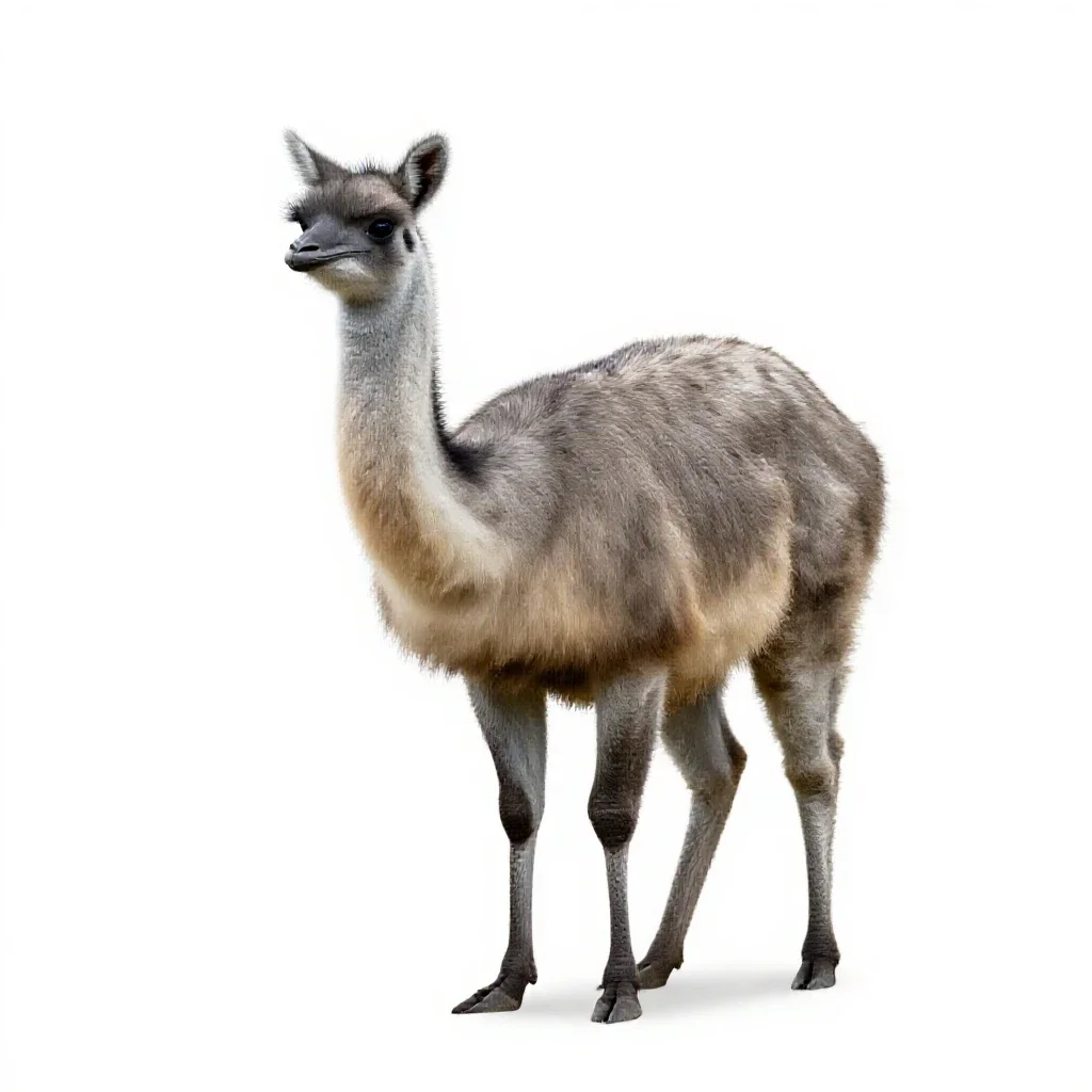 Chunga isolated on a white background
