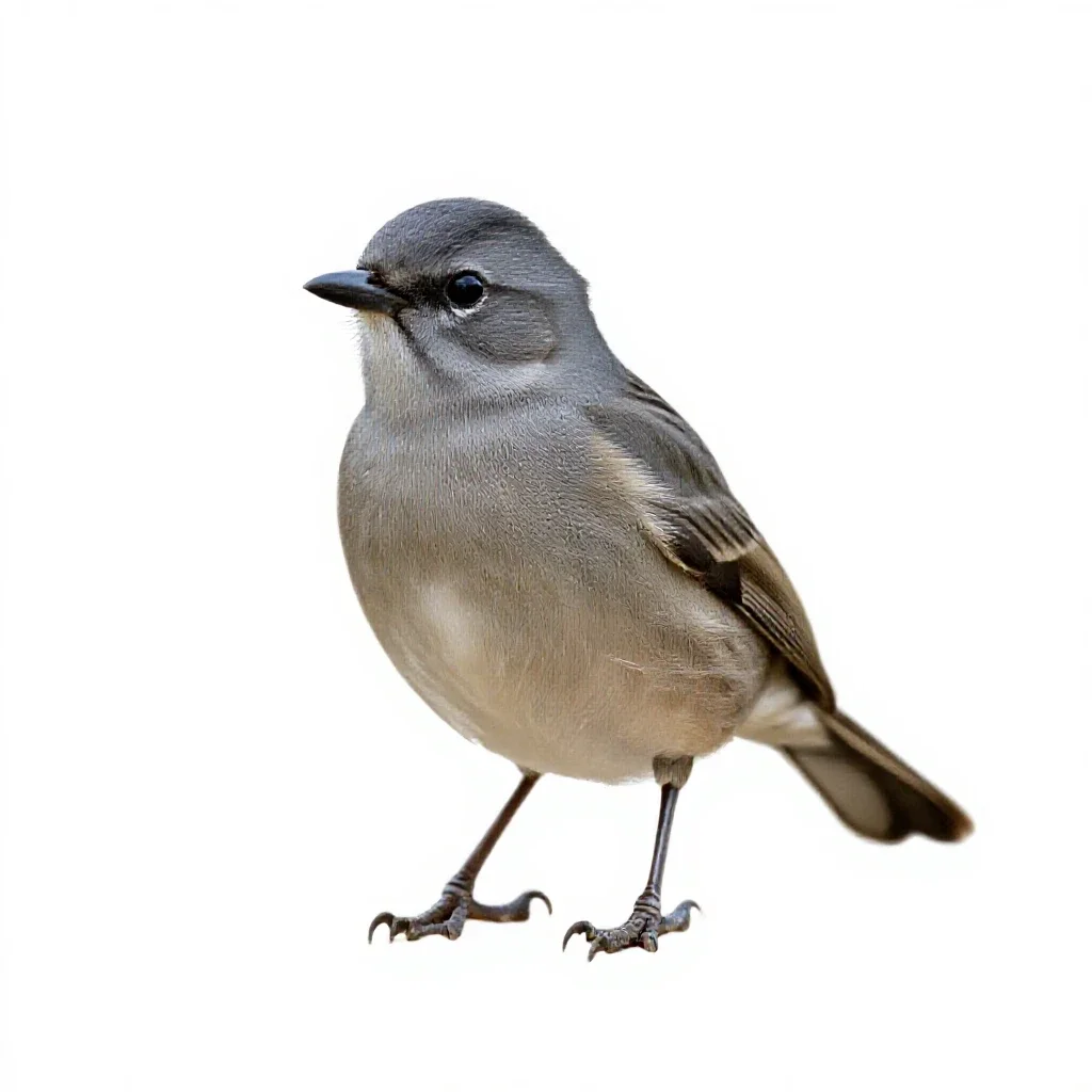 Cotinga isolated on a white background