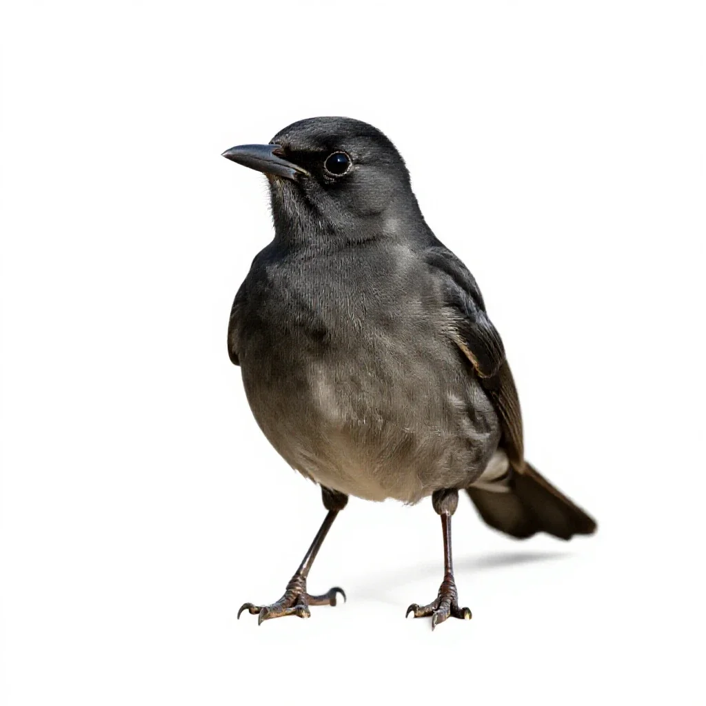 Cowbird isolated on a white background