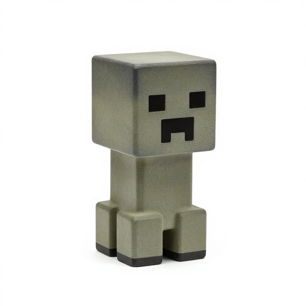 Creeper isolated on a white background