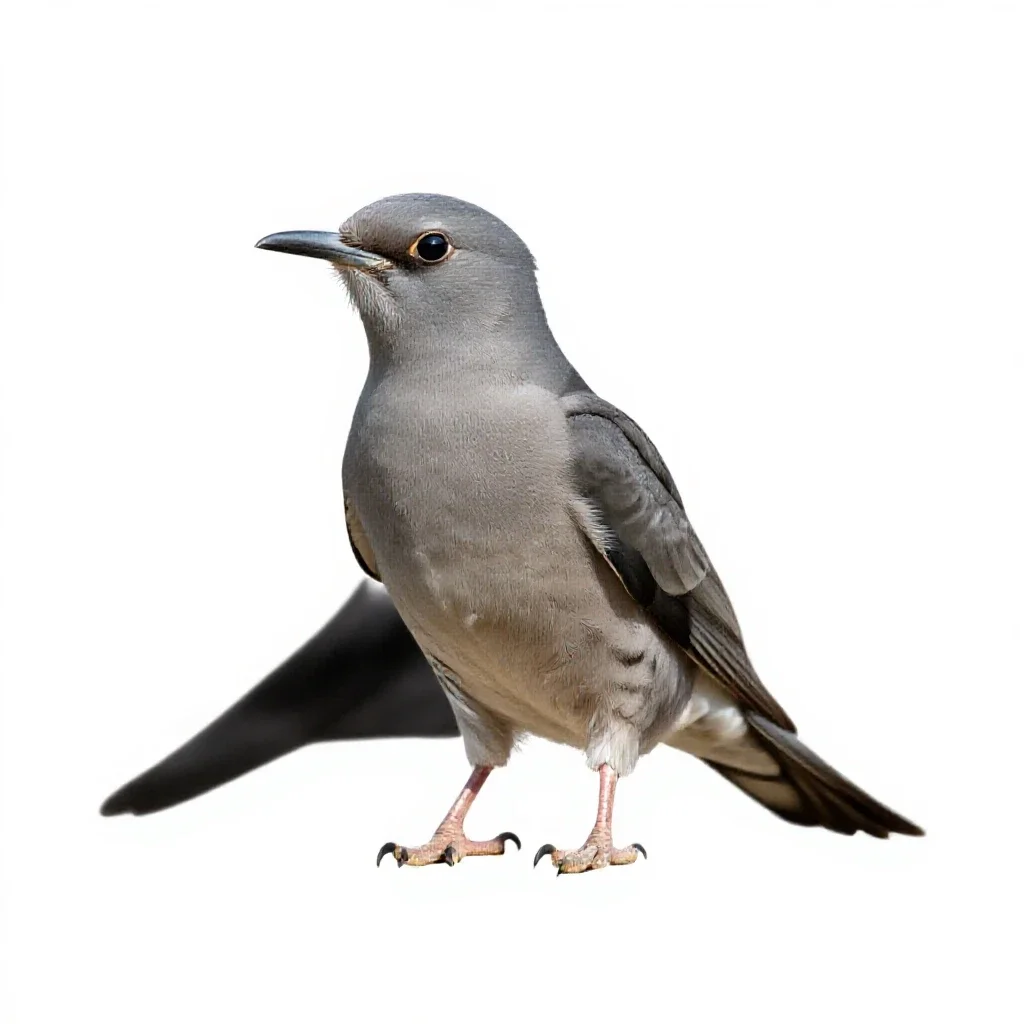 Cuckoo isolated on a white background
