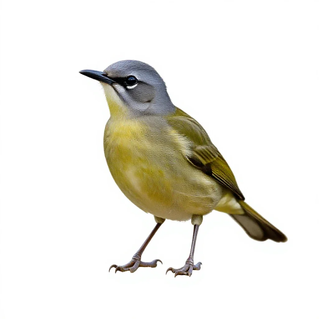 Fig-bird isolated on a white background