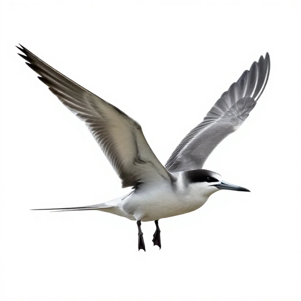 Frigate bird isolated on a white background