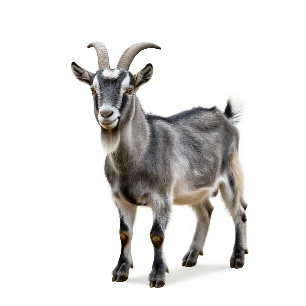 Goatsucker isolated on a white background