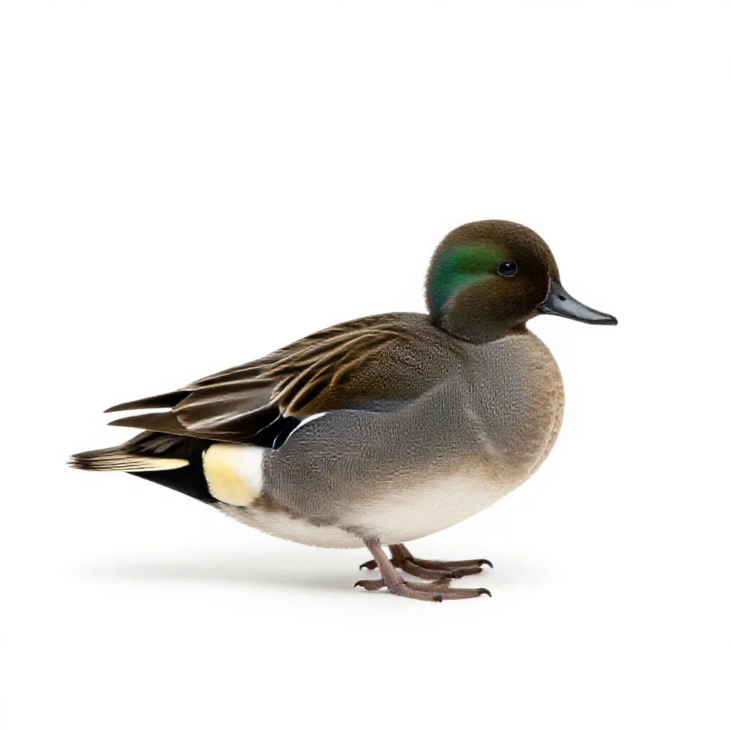 Greenwing isolated on a white background