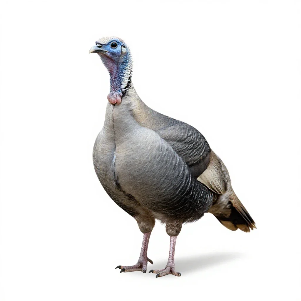 Guan isolated on a white background