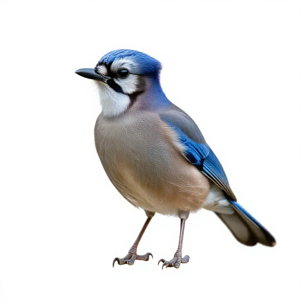 Jay isolated on a white background
