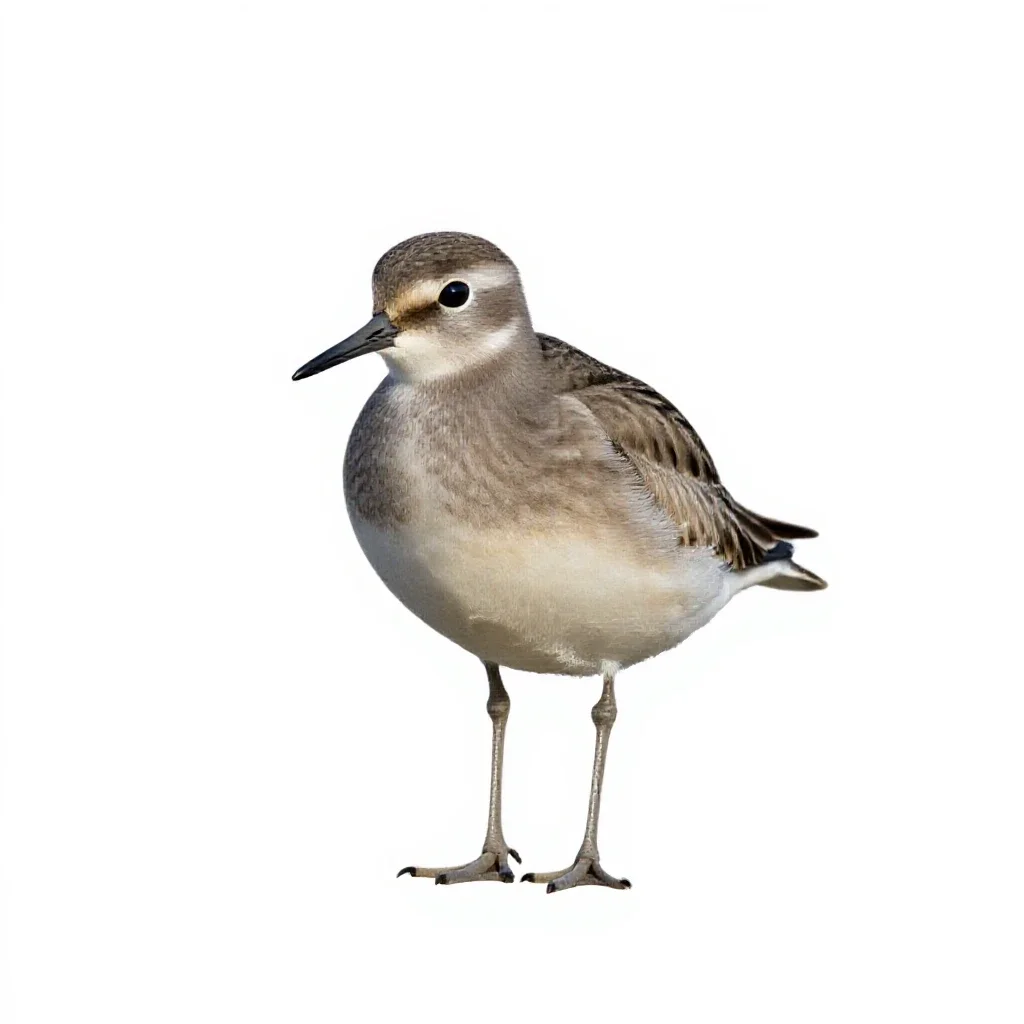 Killdeer isolated on a white background