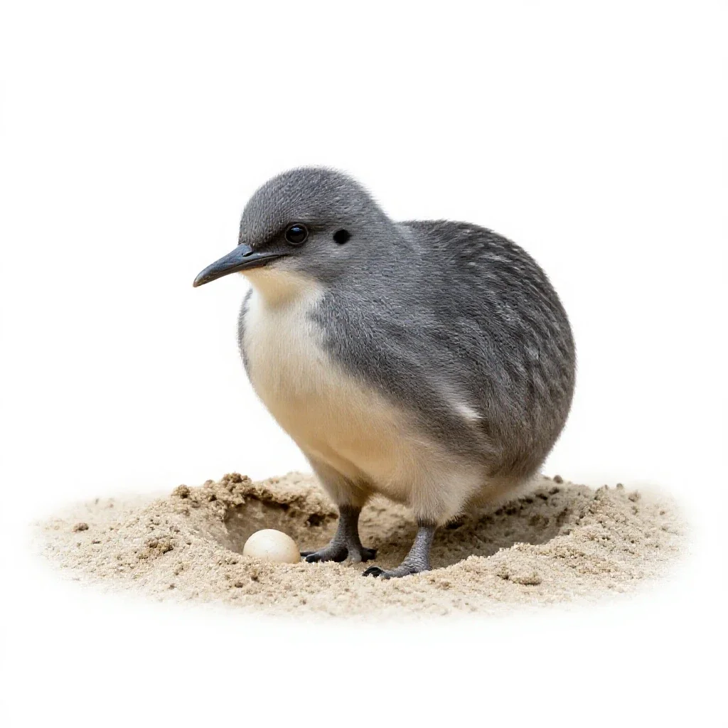 Maleo isolated on a white background