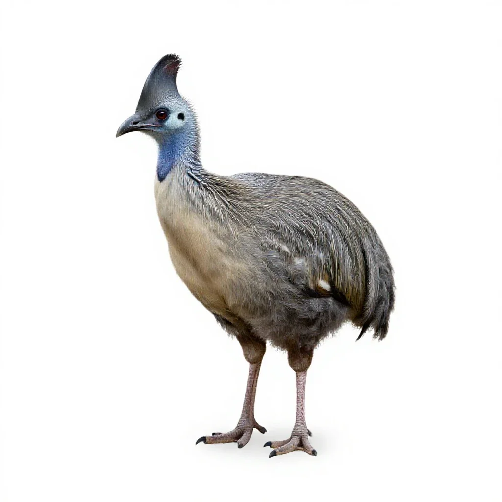 Mallee fowl isolated on a white background