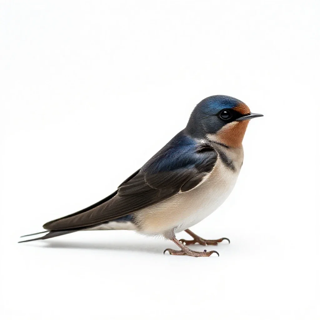 Martin isolated on a white background