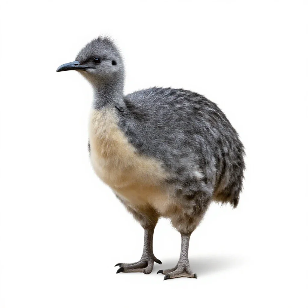 Megapode isolated on a white background