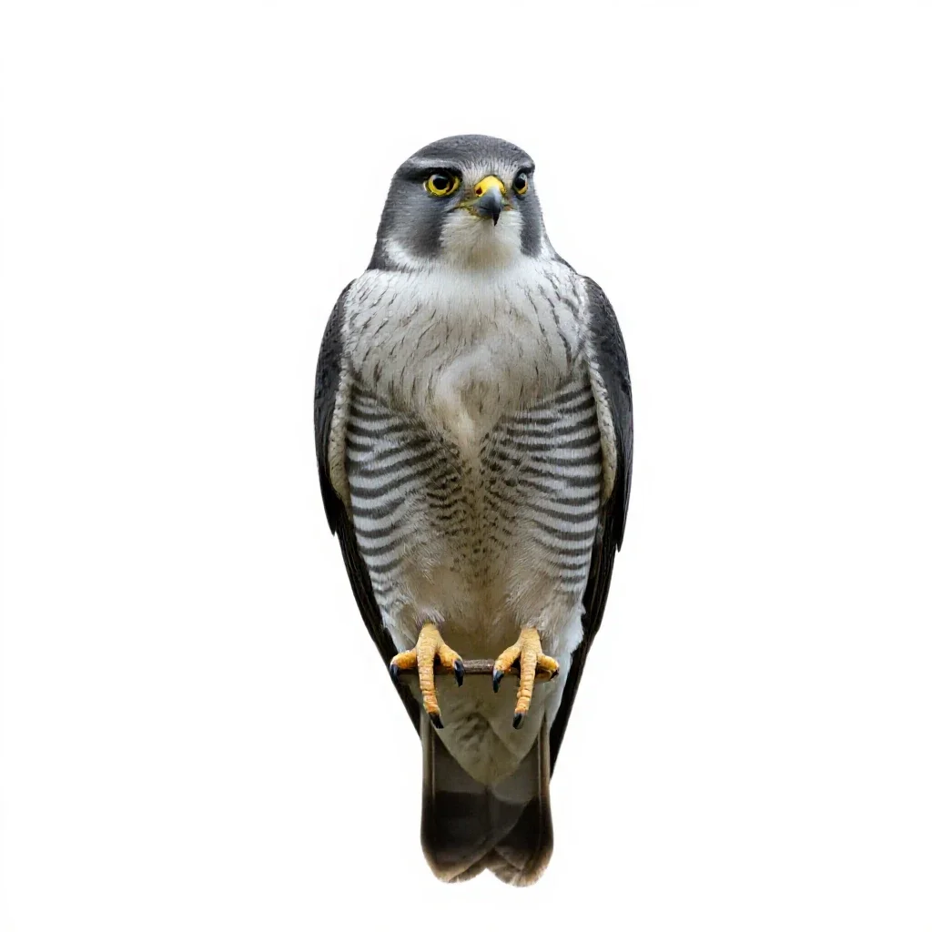 Nighthawk isolated on a white background