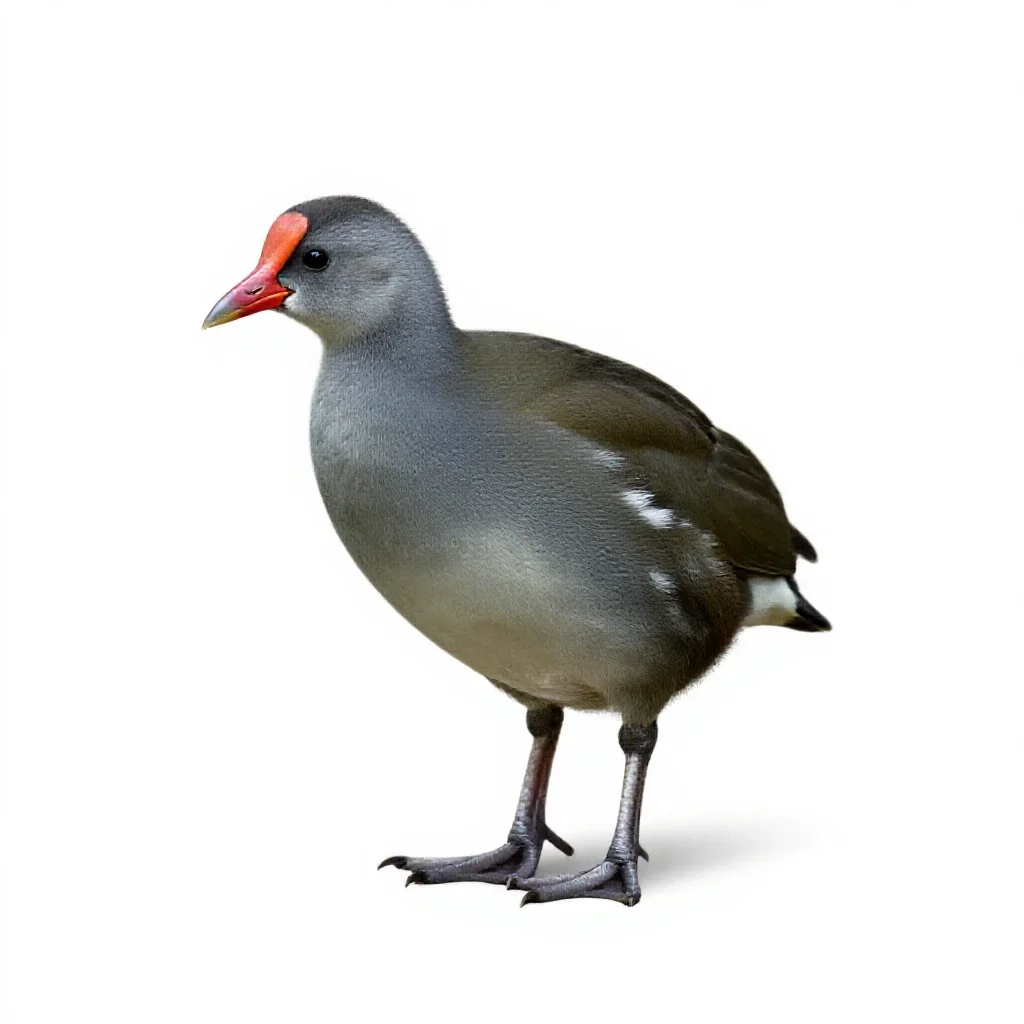 Notornis isolated on a white background