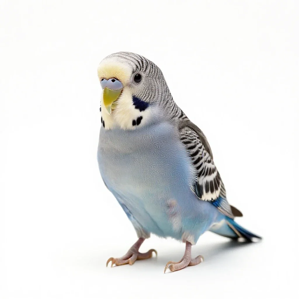 Parrot isolated on a white background