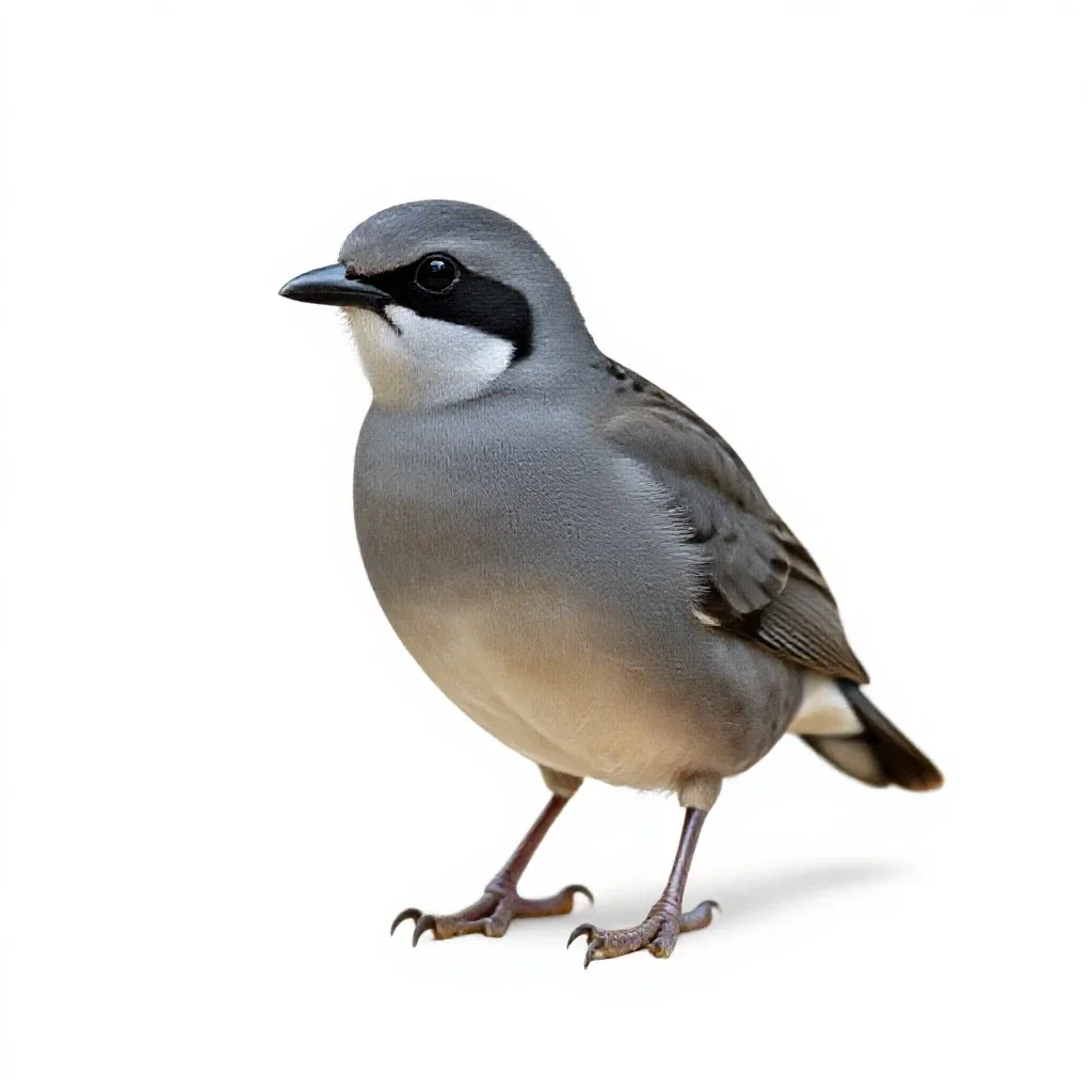 Pitta isolated on a white background