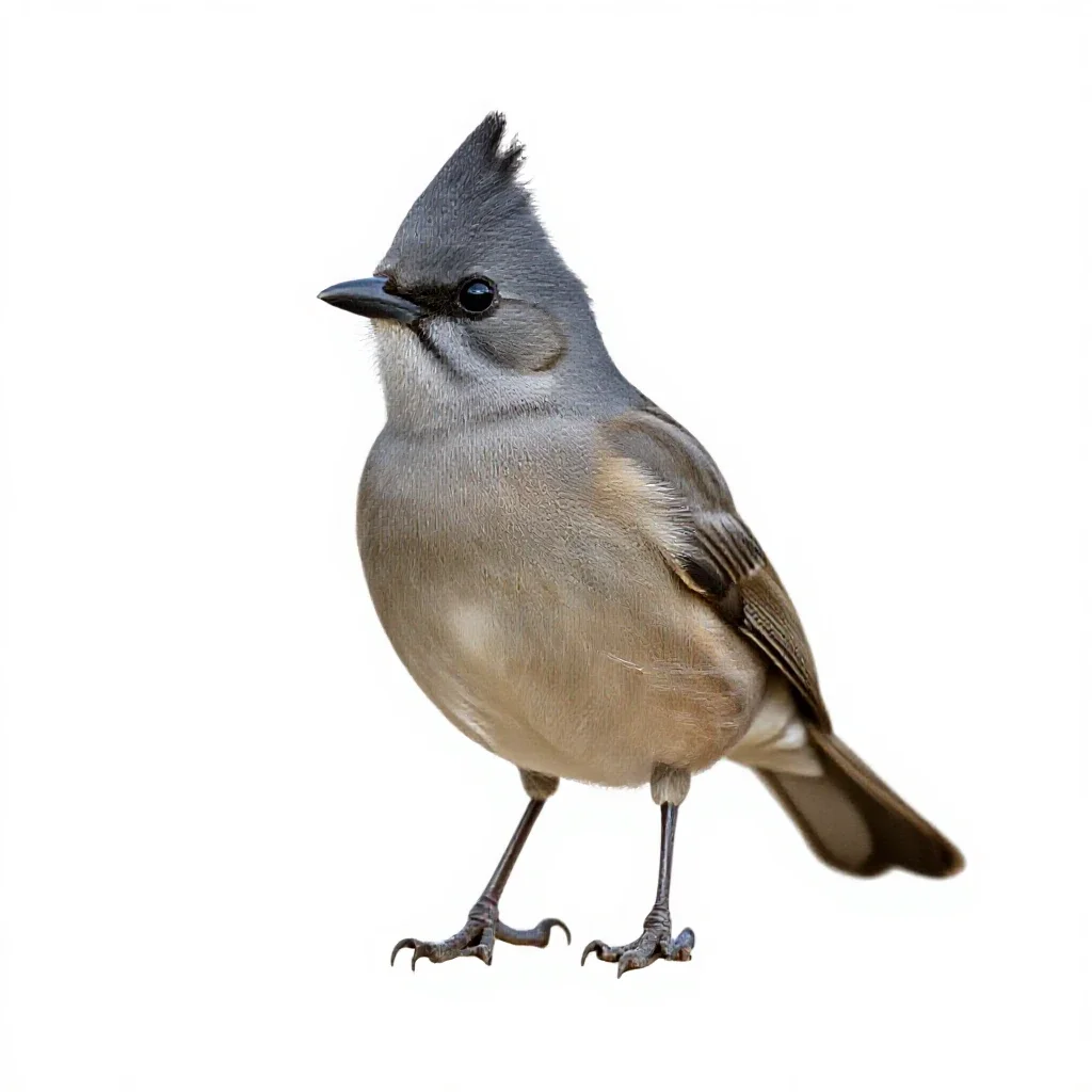 Pyrrhuloxia isolated on a white background