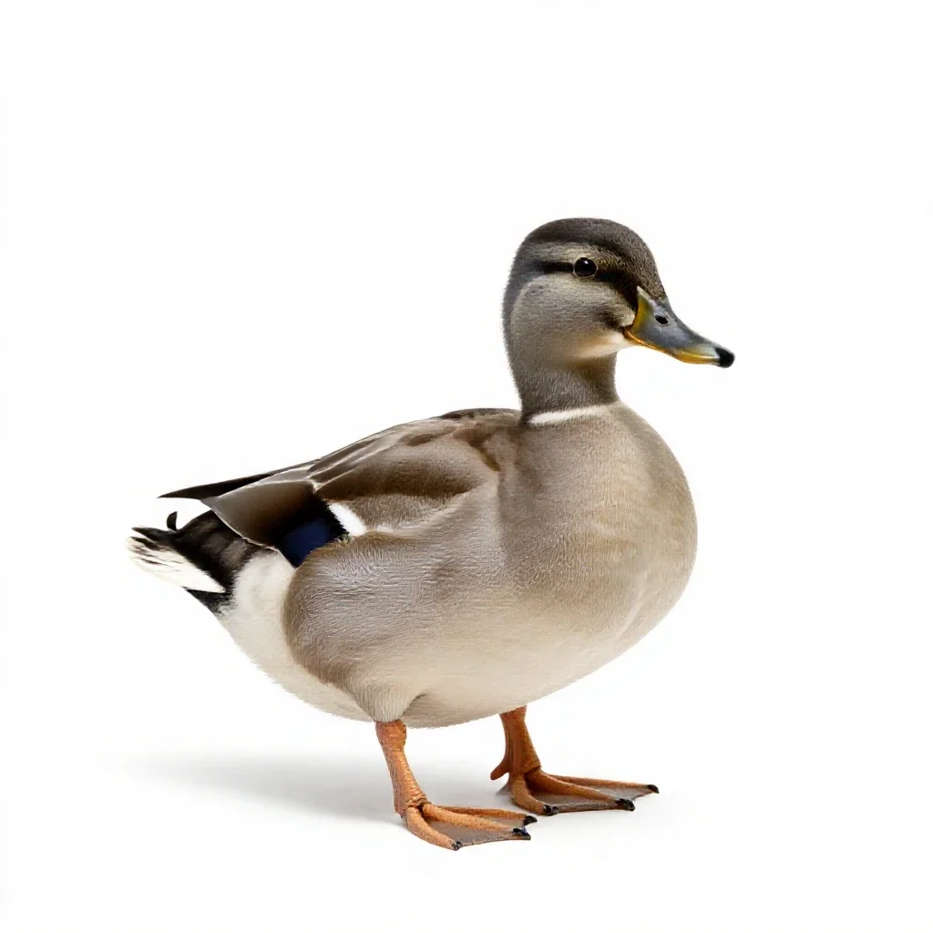 Quack-quack isolated on a white background