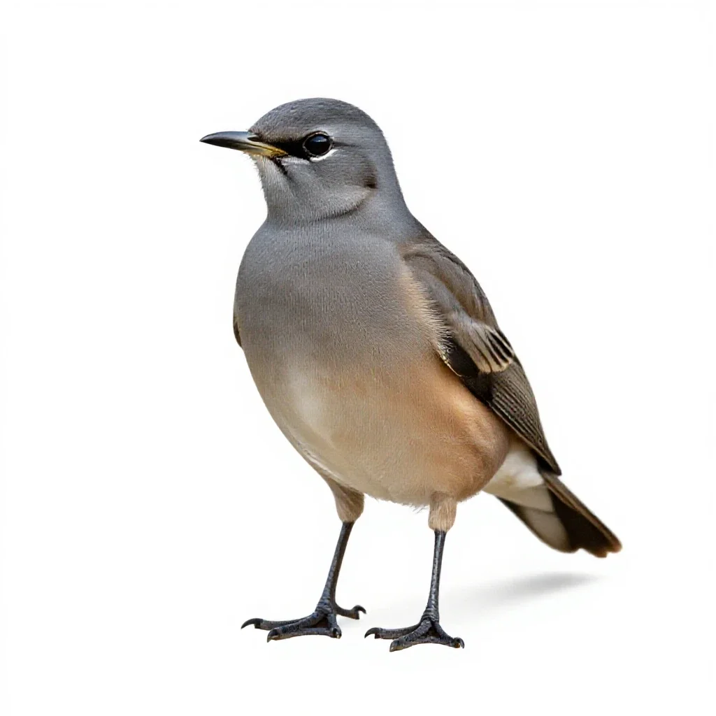 Reeve isolated on a white background