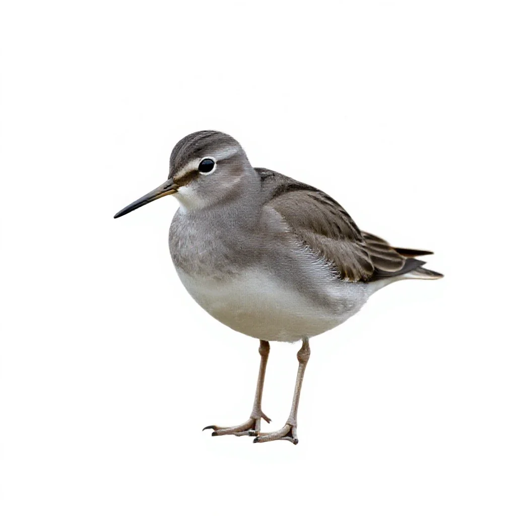 Ruff isolated on a white background