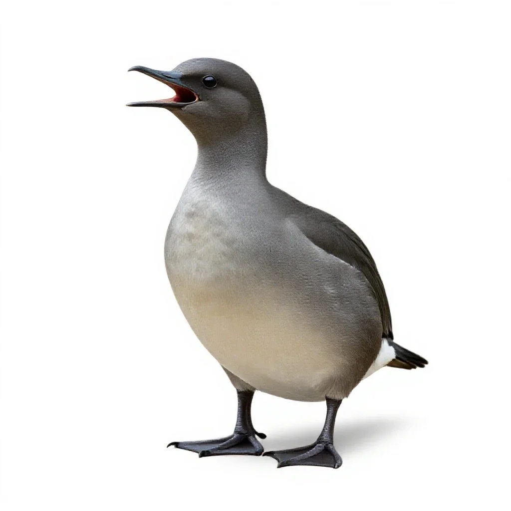 Screamer isolated on a white background