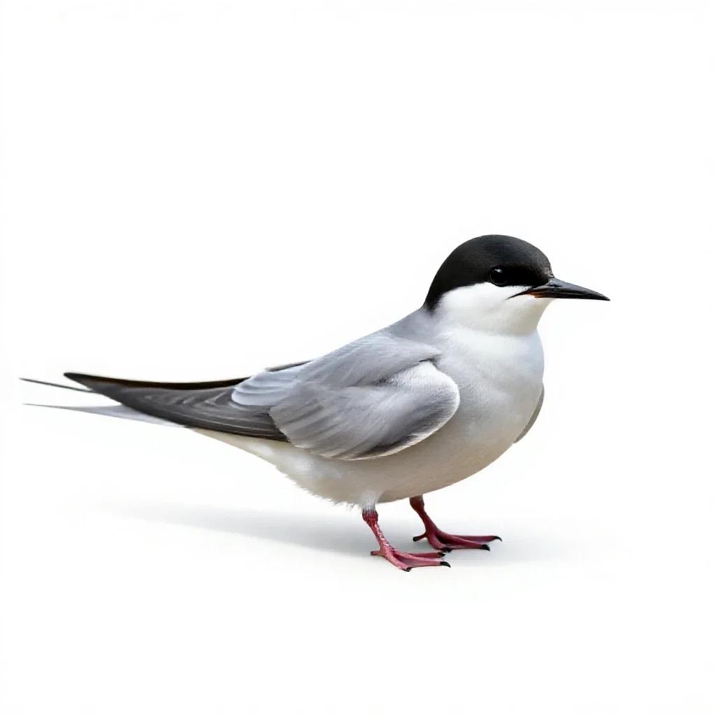 Sea swallow isolated on a white background