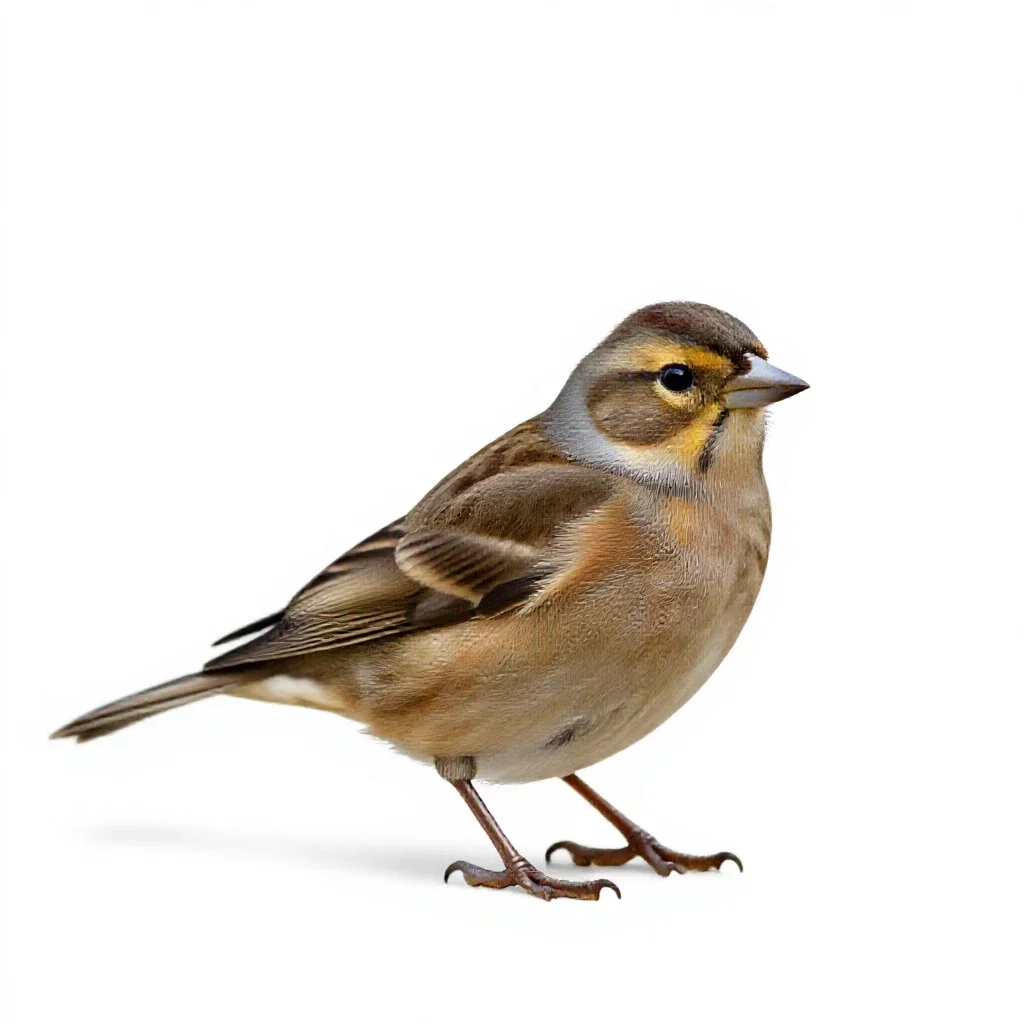 Serin isolated on a white background