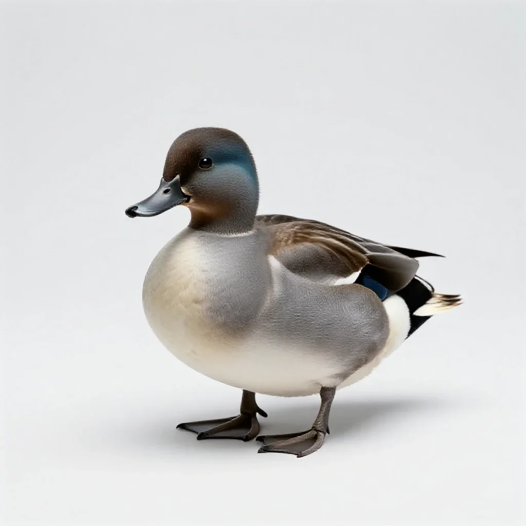 Shelduck isolated on a white background